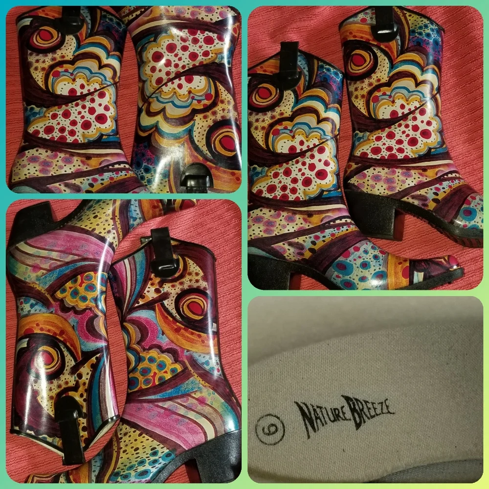 NWOT NATURE BREEZE NEOPRENE BOOTS SIZE 6 - Picture 3 of 9